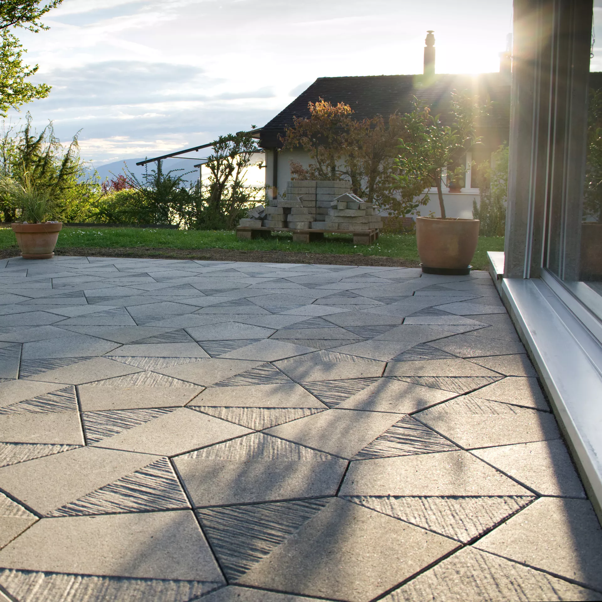 Dallage pentagonal 5-Eck