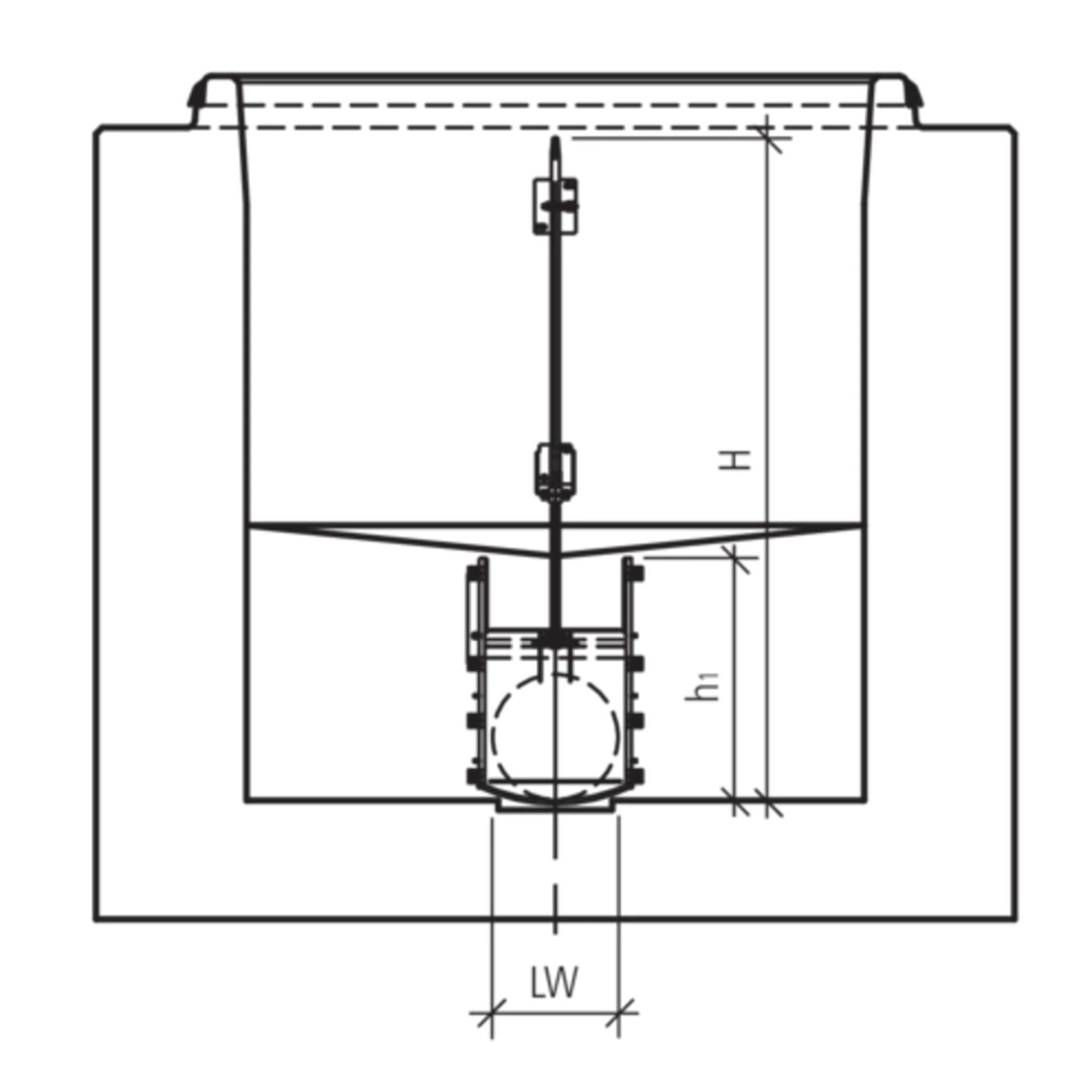 Bearbeitungszuschläge WEY<sup>®</sup> Rinnenschütz