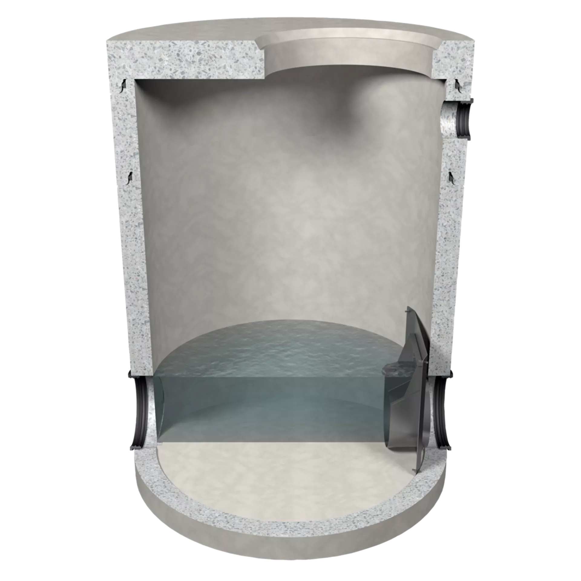 friwa<sup>®</sup>-rec Abflussregler-Wirbeldrossel für Mischw