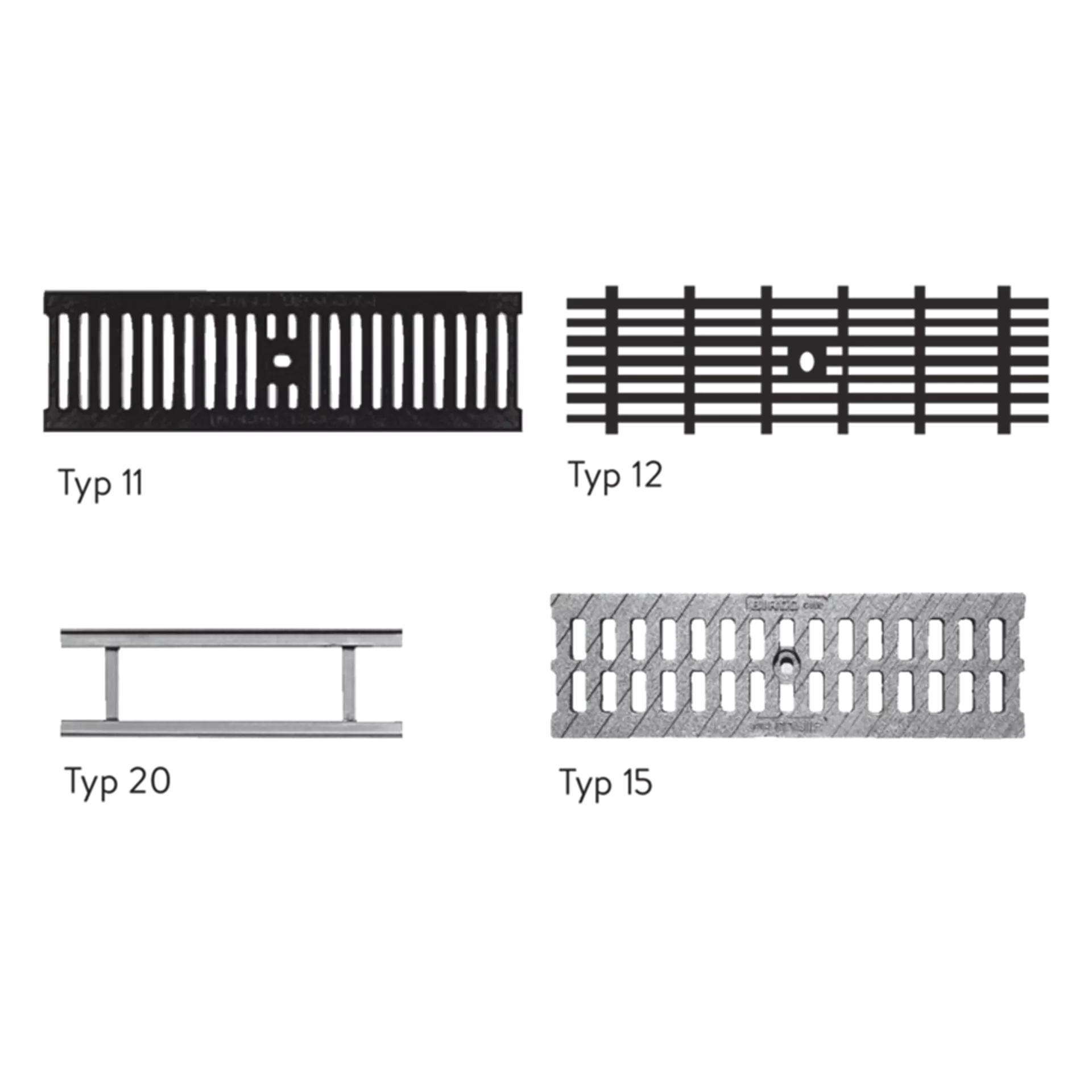 BIRCOlight<sup>®</sup> Rinnen NW 100 AS Abdeckungen