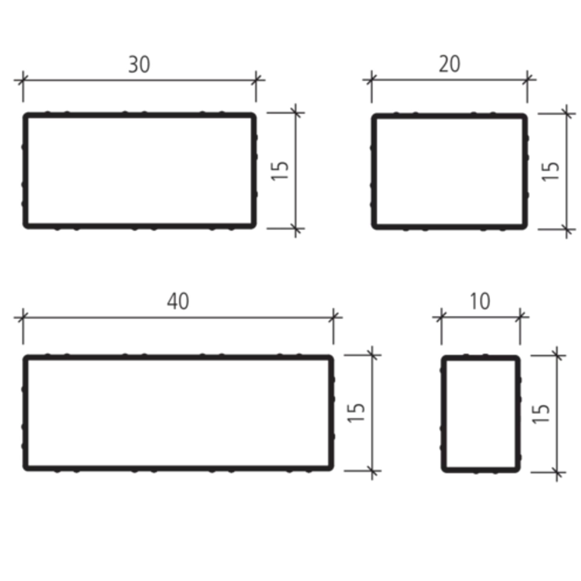 RAINA Sickersteine fino fein gefast