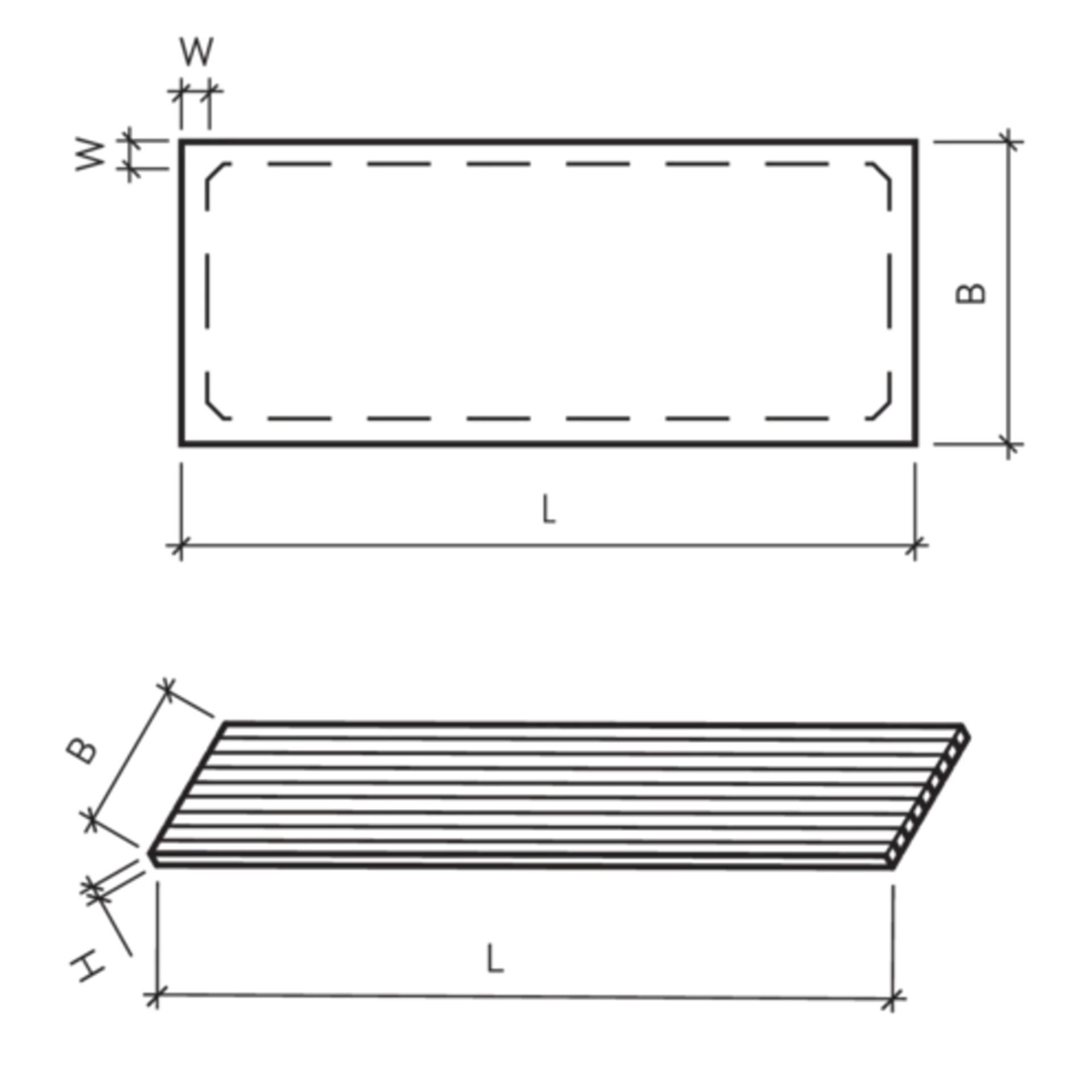 PARCO<sup>®</sup> Sitzbänke rechteckig