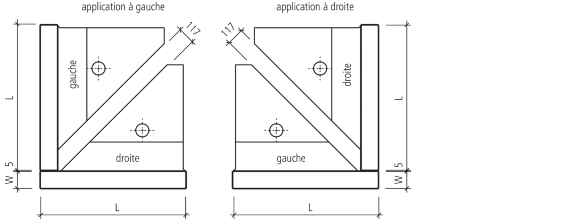 Perronwinkel Eckelemente