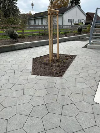 Dallage pentagonal 5-Eck