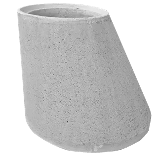 Cônes ovales type droit