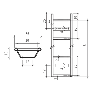 CORSCAL<sup>®</sup> Edelstahlleitern
