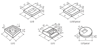 Schachtrahmen Typ LU