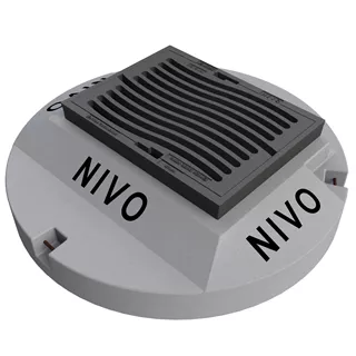 NIVO höhenverstellbare Gussdeckel und Strassenroste mit Beto nrahmen