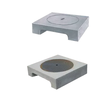 Schachtabdeckung mit Einlauf Kanton Waadt