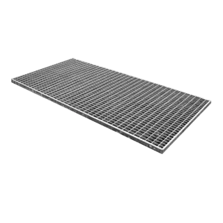 Gitterroste für Lichtschächte begehbar