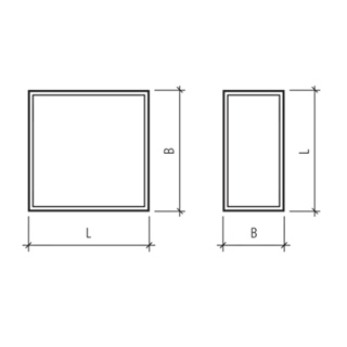 FINALGO Vakuum Gehwegplatten gefast