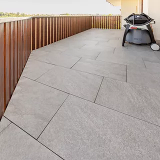 Feinsteinzeug Gehwegplatten PIETRA