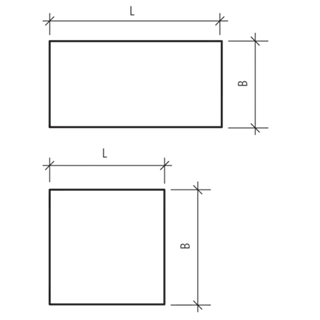 Feinsteinzeug Gehwegplatten PIETRA