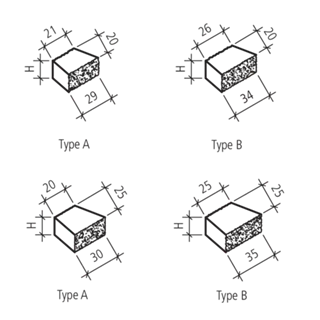 SANTURO<sup>®</sup> Keilmauersteine