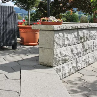 PROFILO Mauersteine 2-seitig strukturiert