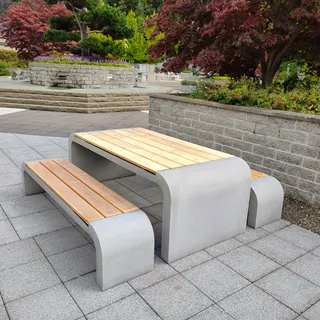 INTERMEZZO® Tische und Bänke gerundet