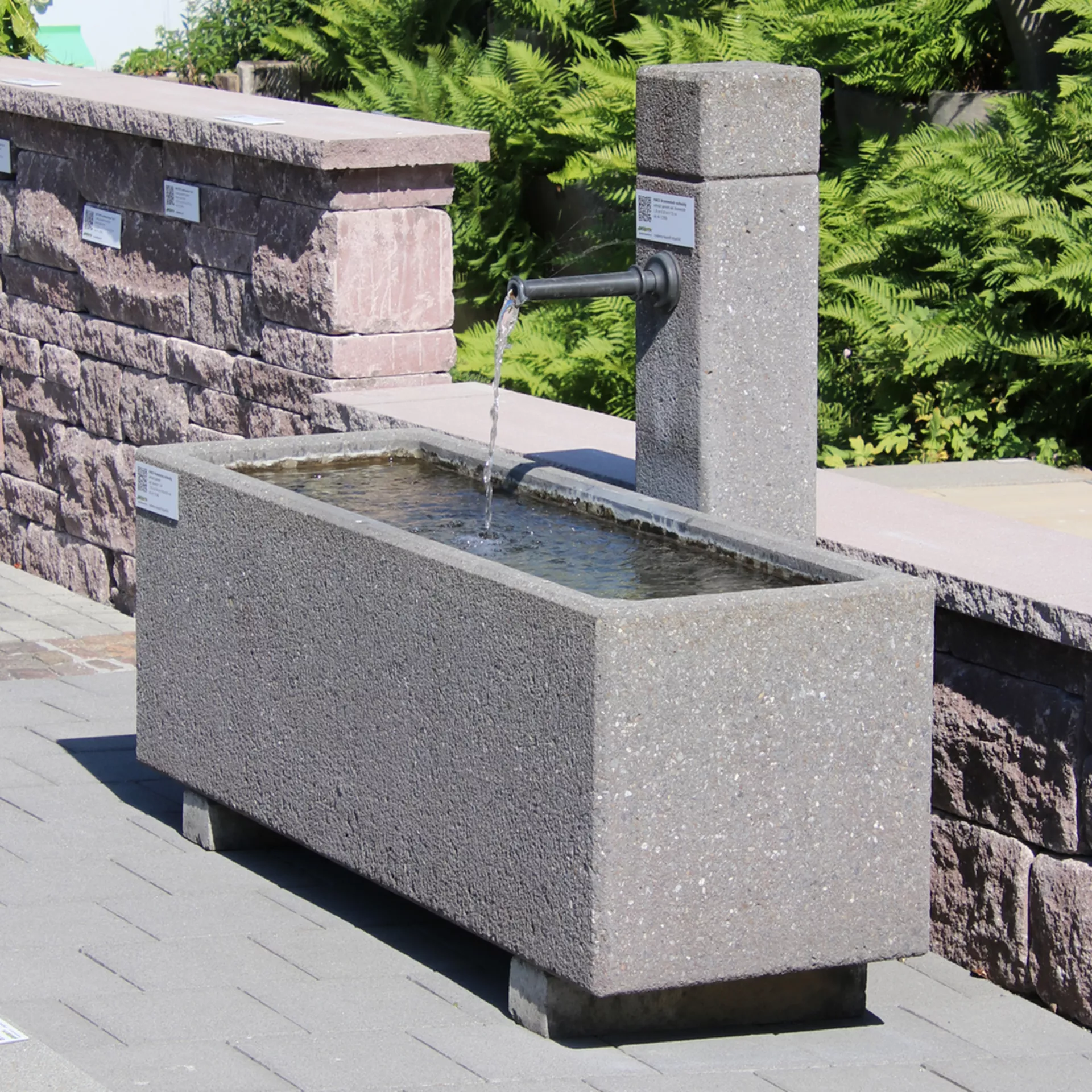 PARCO<sup>®</sup> Brunnentröge rechteckig gestrahlt