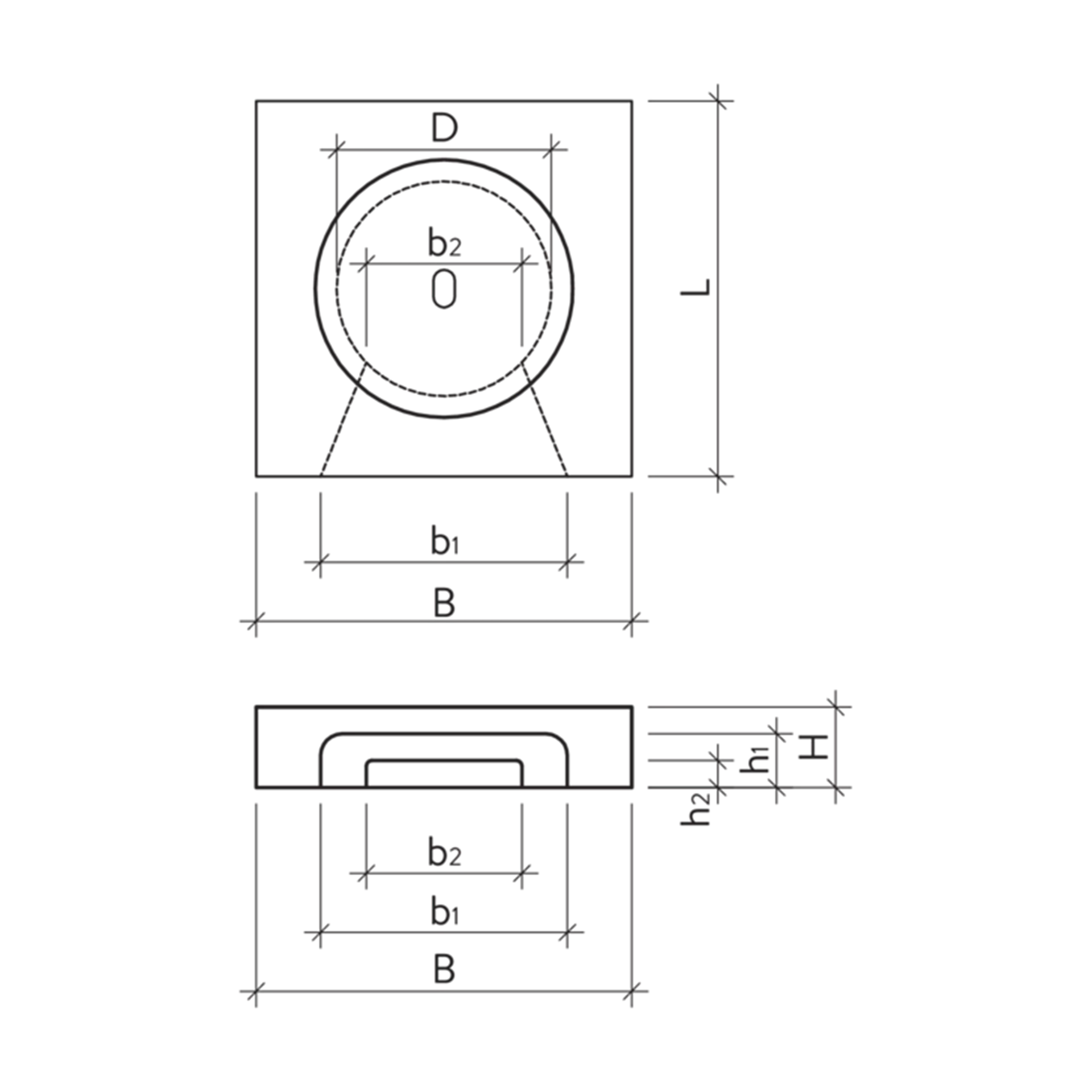 Schachtabdeckung mit Einlauf Kanton Waadt