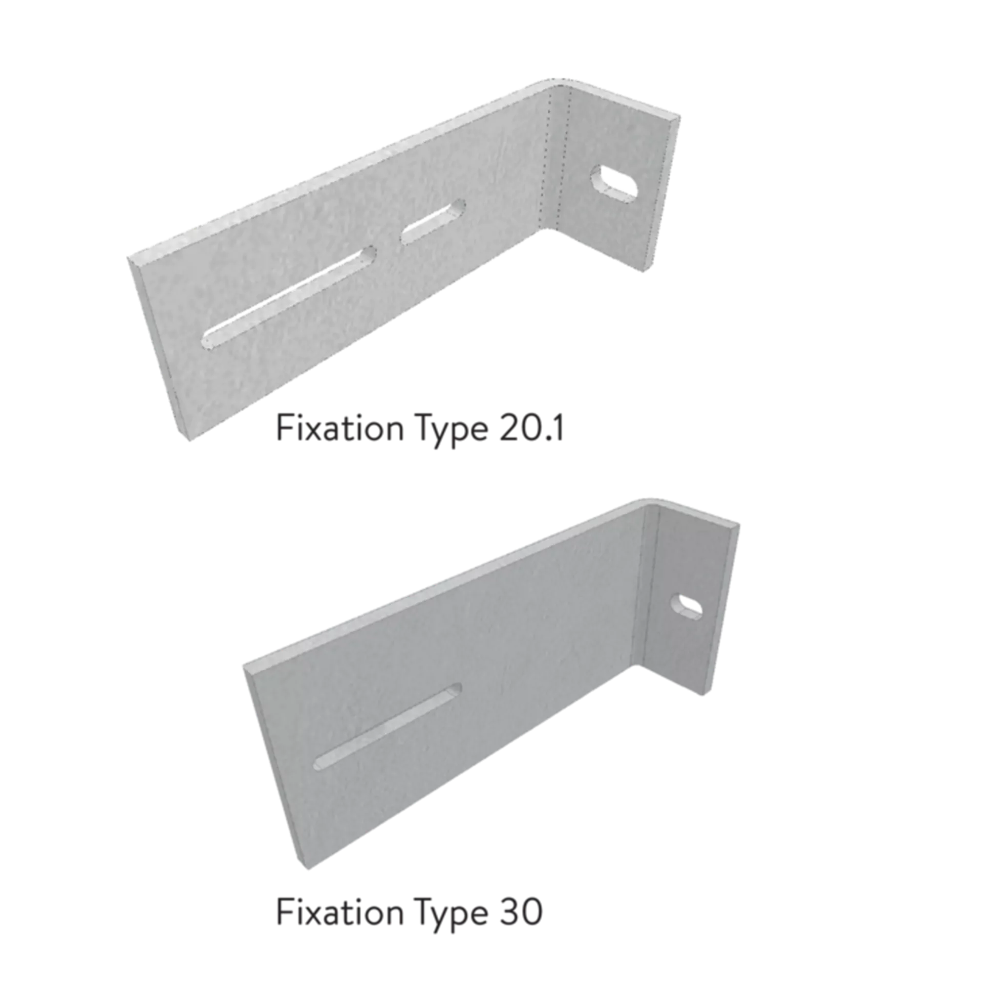 Befestigungswinkel zu Lichtschächten