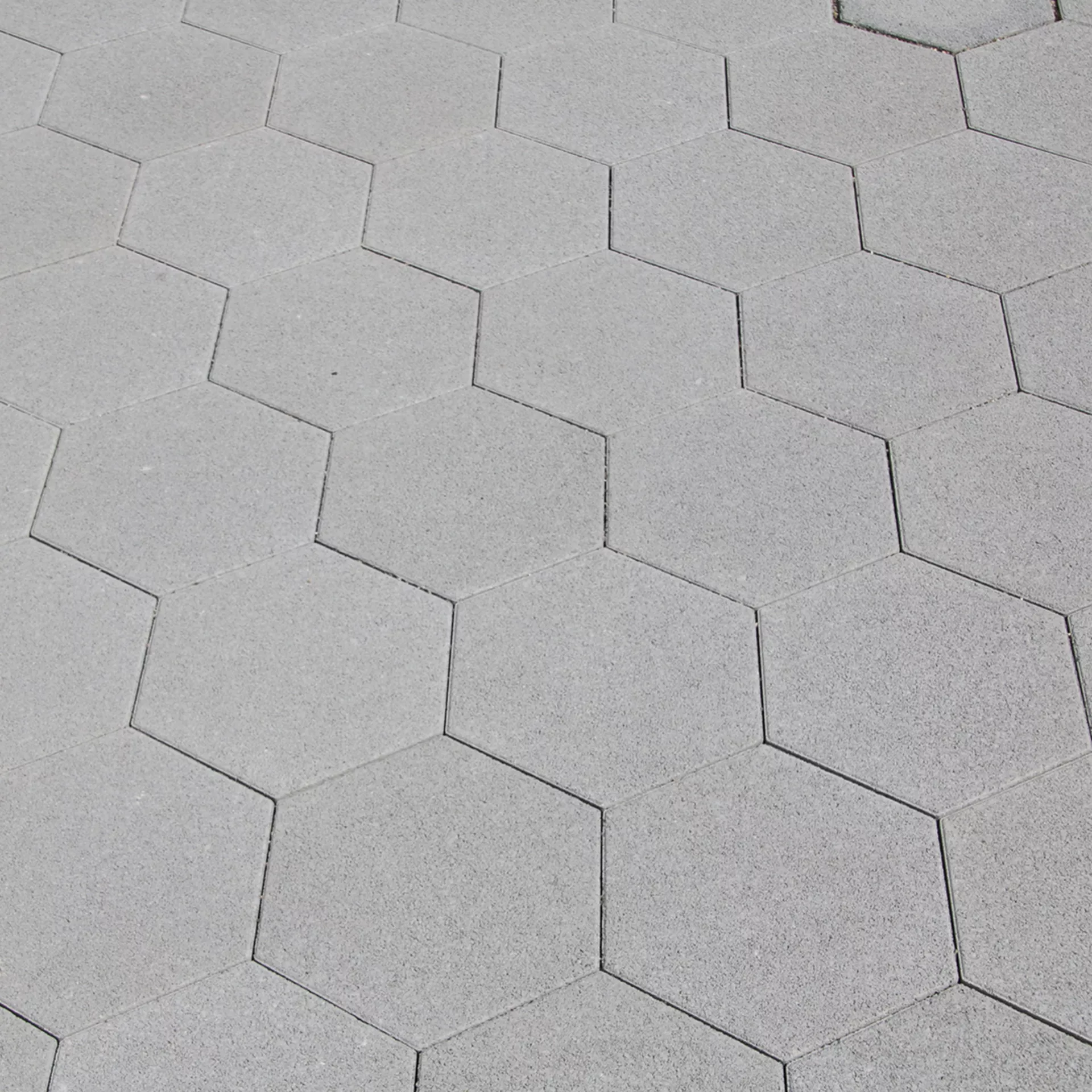 OMEGA<sup>®</sup> Sechseckpflastersteine fein gefast glatt