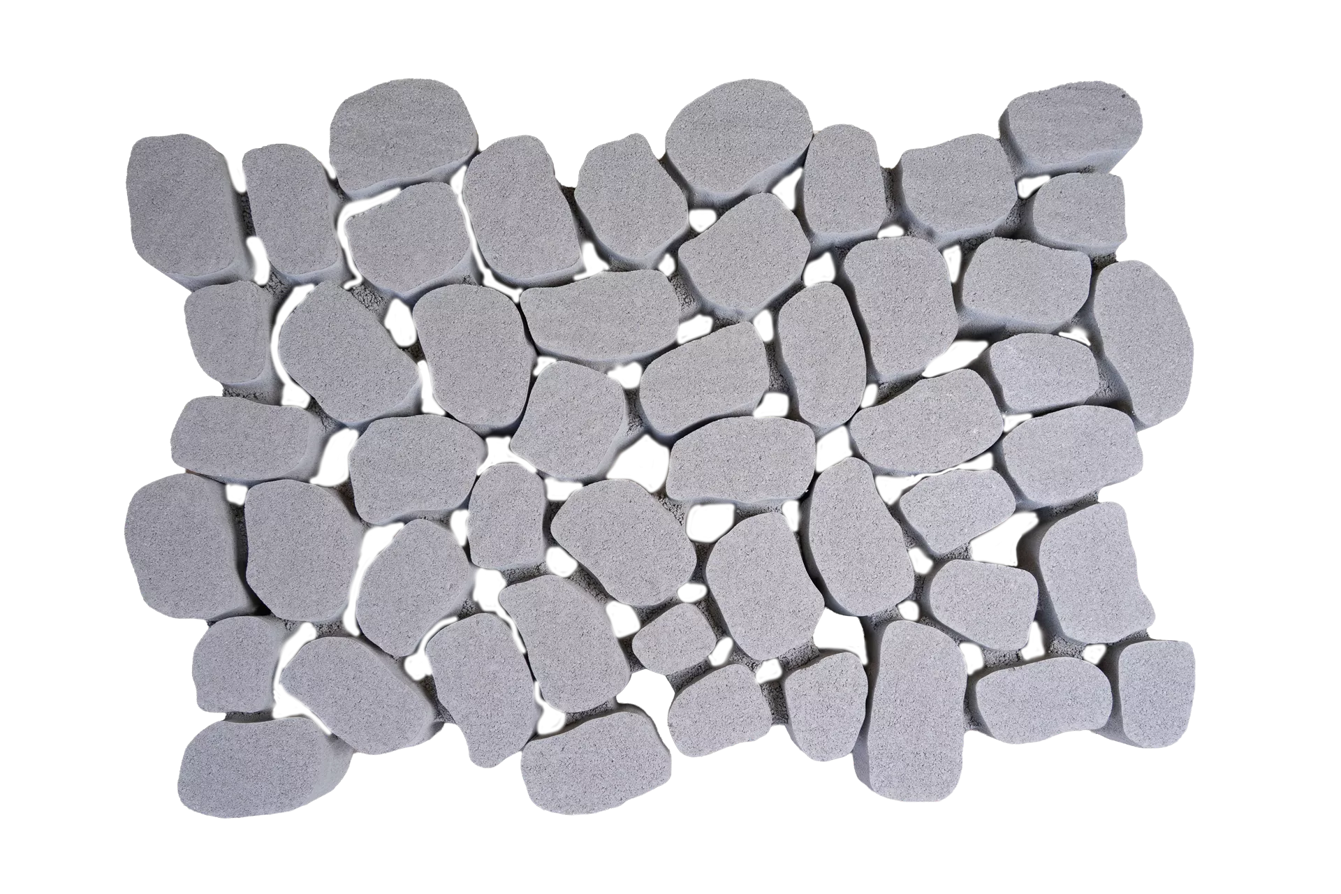Virage route pavé inégal 7,5 x 32 cm - Noch Noch chez Rougier & Plé