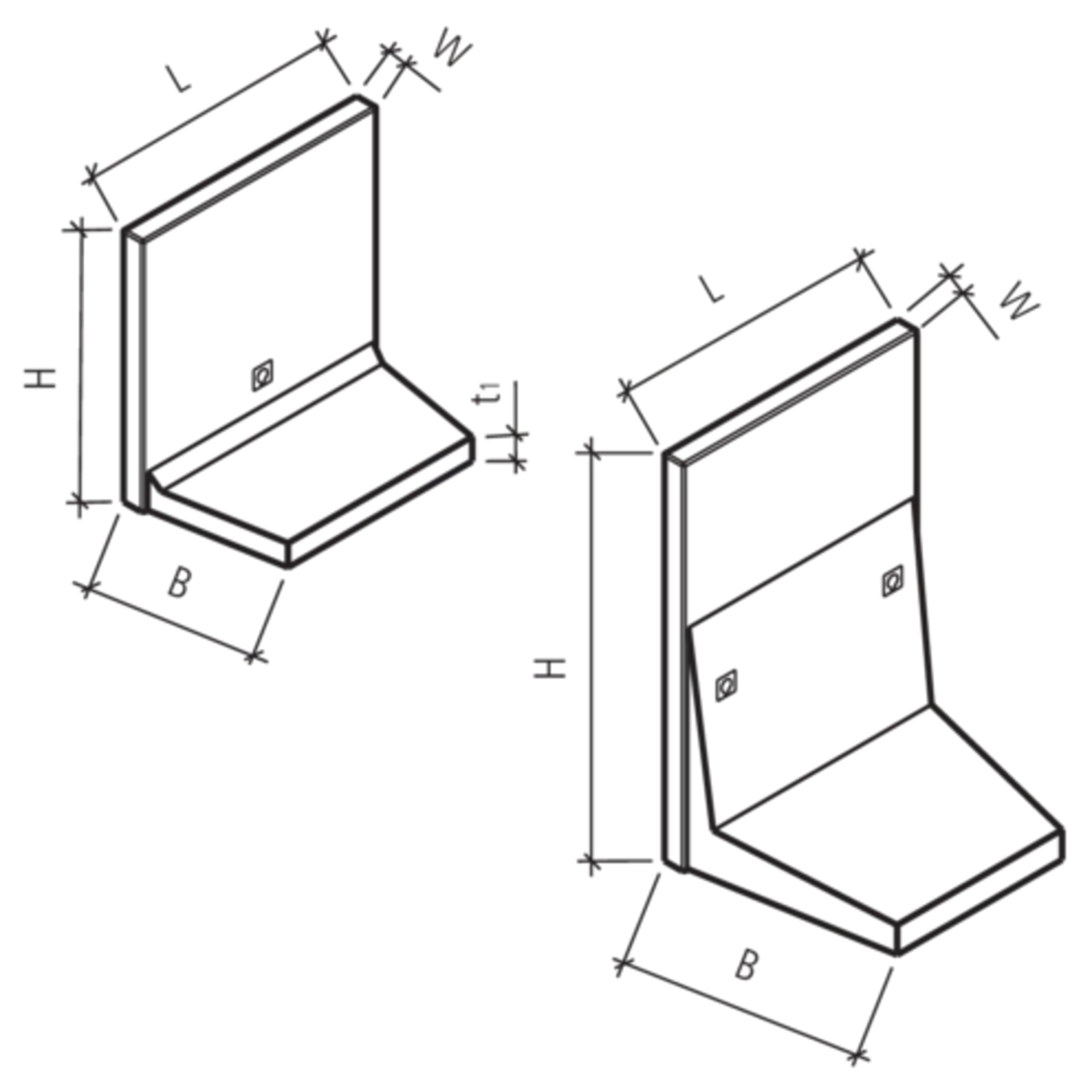 ROZTEC<sup>®</sup> MIDI Winkelplatten gestrahlt
