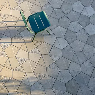 Dallage pentagonal 5-Eck