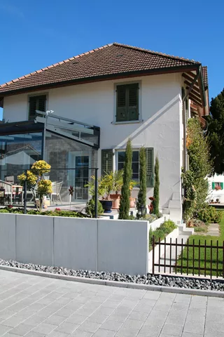 Él. en équerre GRANDE 100/195/297 cm, W20 avec emboît., armé, chanfr., lisse, gris