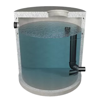 friwa®-rec Retentions- und Drosselschacht RDS