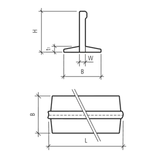 Amphibienleitsystemelemente