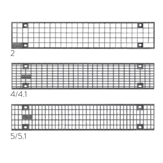 BIRCOsir® Rinnen NW 100 Abdeckungen