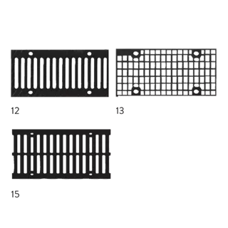 BIRCOsir® Rinnen NW 200 Abdeckungen