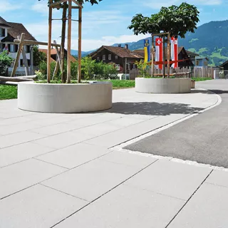 FINALGO Vakuum Gehwegplatten vollkantig