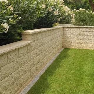 Briques de mur PROFILO 1 côté structuré