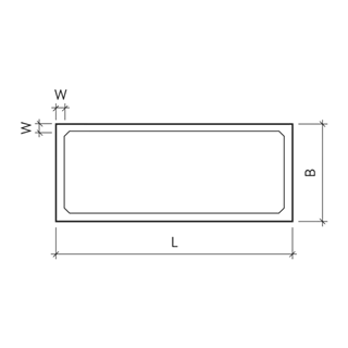 FERRO CONCRETE<sup>®</sup> Pflanzentröge rechteckig glatt