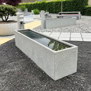 PARCO® Brunnentröge rechteckig gestrahlt