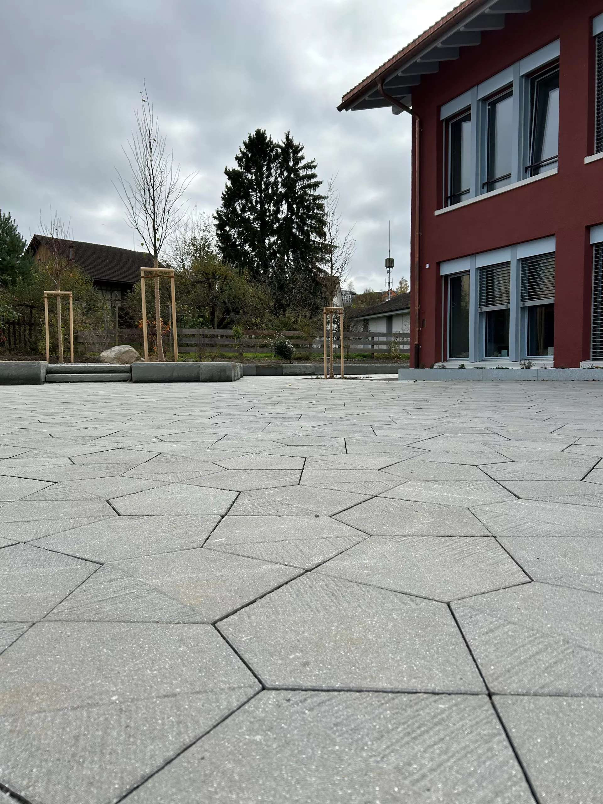 5-Eck Pflasterplatte