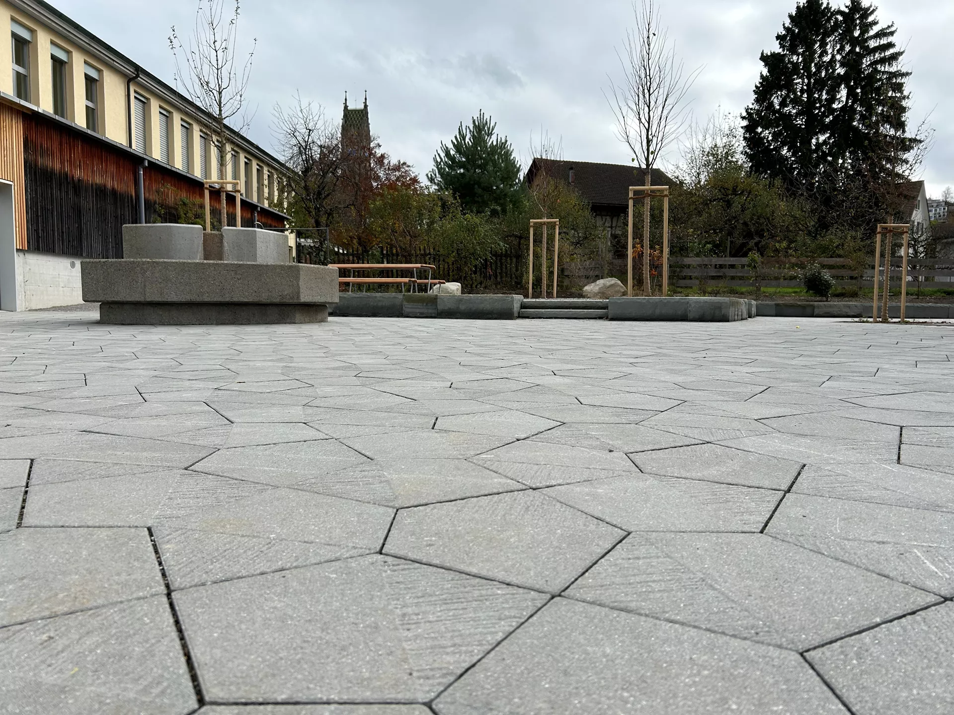 5-Eck Pflasterplatte