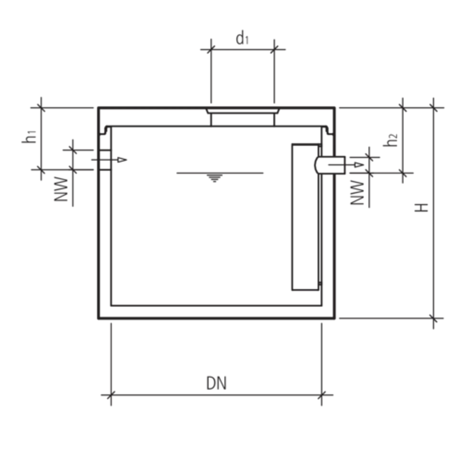 friwa<sup>®</sup>-rec Entnahmebecken EB