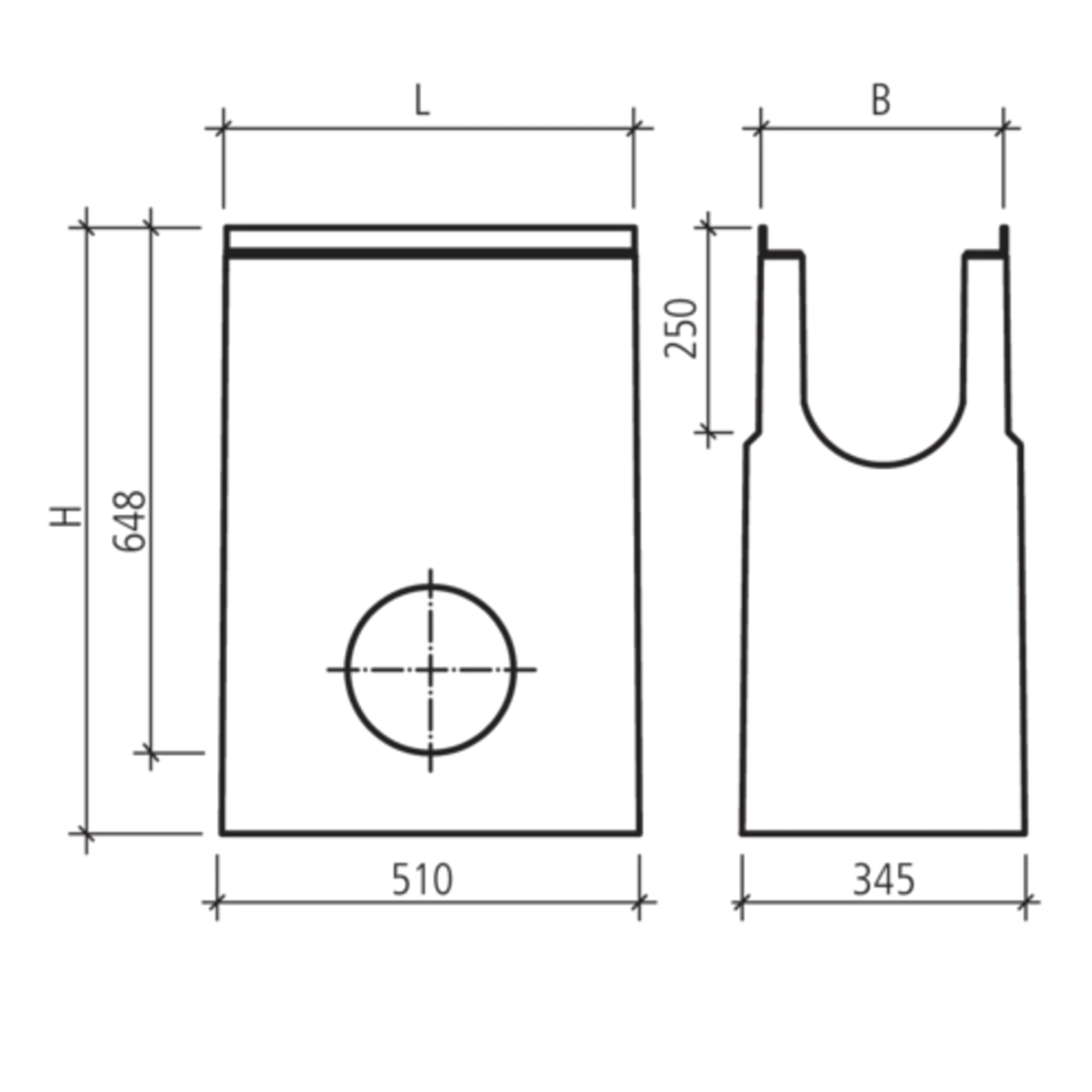 BIRCOsir<sup>®</sup> Rinnen NW 200 AS Liniensinkkästen