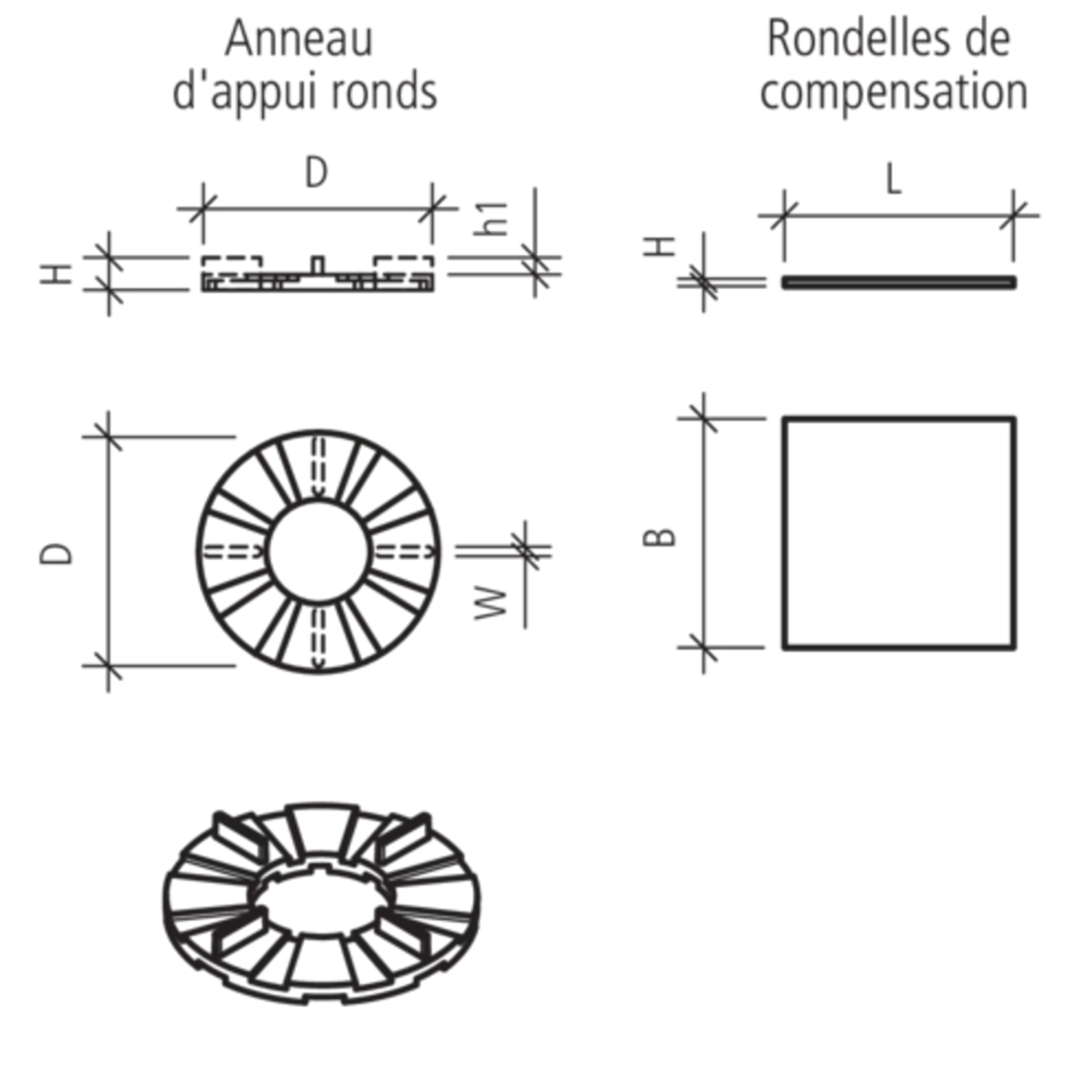 Fugenprofile / Lagerringe