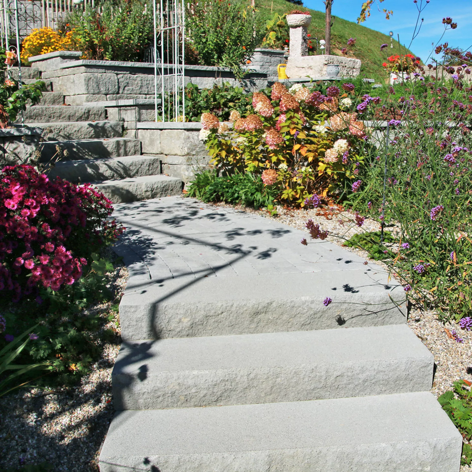 SANTURO<sup>®</sup> Blockstufen gefast gestrahlt