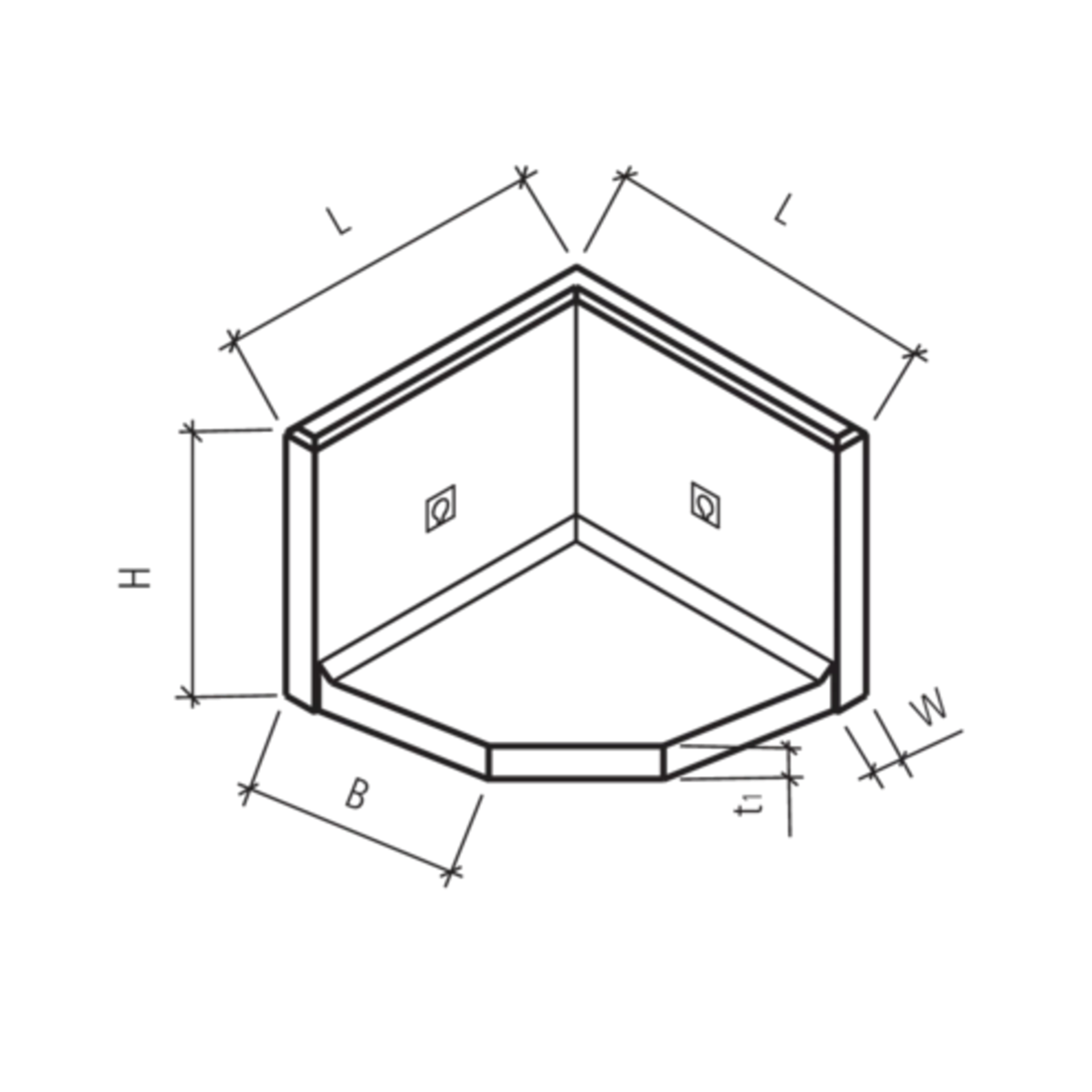 ROZTEC<sup>®</sup> MINI Winkelplatten Eckstücke glatt