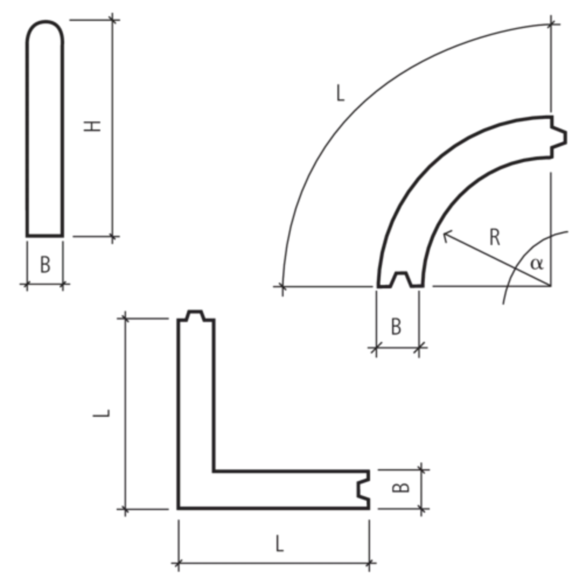 Stellriemen gegossen