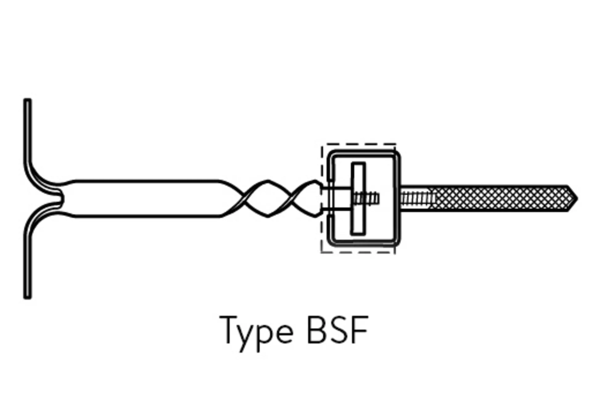 Schalldämm-Spiralanker