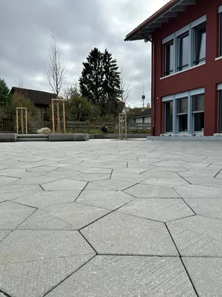 5-Eck Pflasterplatte