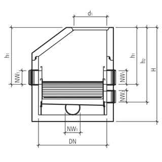friwa<sup>®</sup>-rain 3P Volumenfilterschacht VF