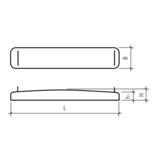 Abdeckplatten zu Kabelschächten