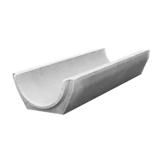 Halbschalen mit Fuss unbewehrt