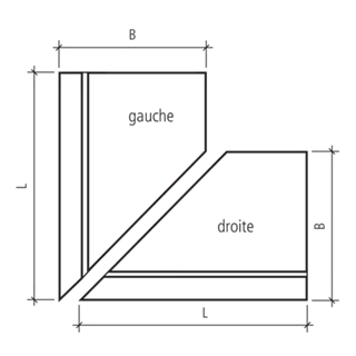EXACTA<sup>®</sup> Winkelplatten Eckstücke glatt